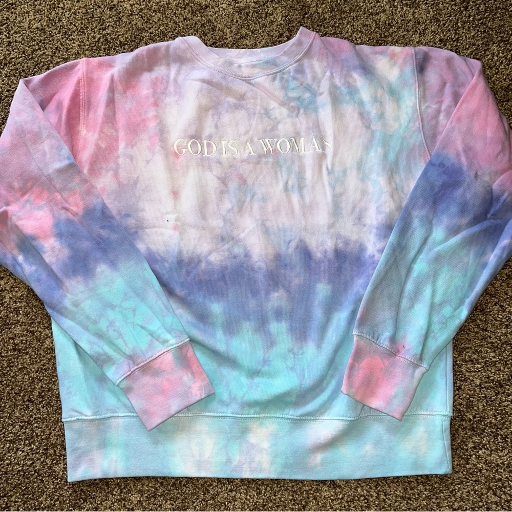 Ariana Grande GIAW Tie Dye Crewneck